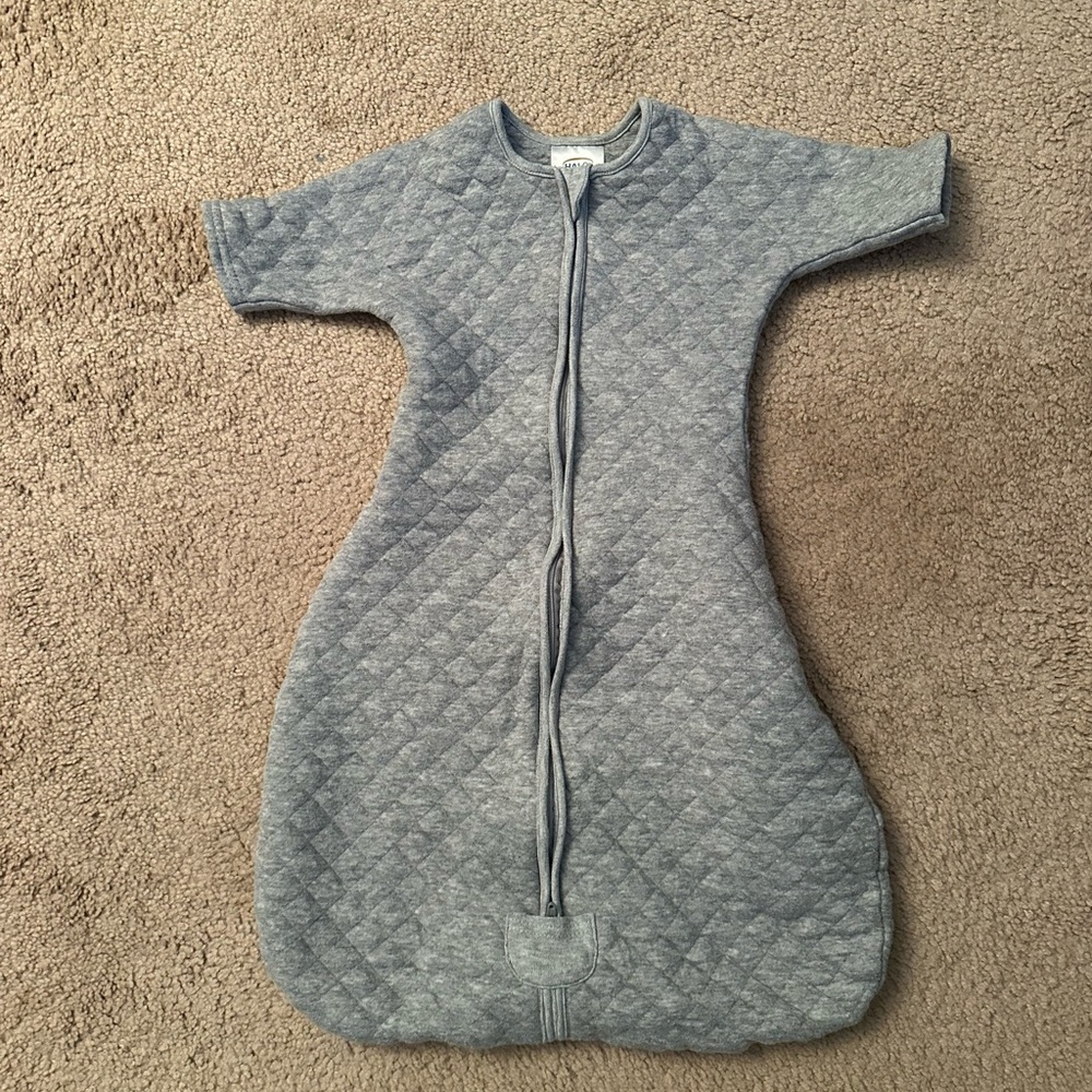 Halo Quilted Gray Sleep Sack